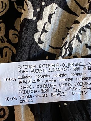 Vestido Zara Talla S Fruncido Estampado