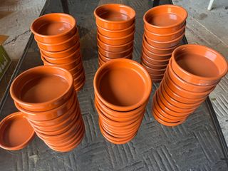 Cazuelitas de barro (pack 62)