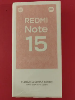 Xiaomi Redmi Note 15 4g 8x128GB
