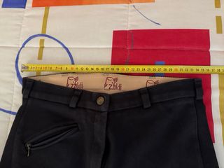 Mallas de montar equitación beige y negro