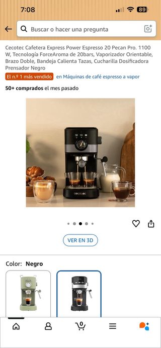 Cafetera Cecotec Express Power Espresso 20