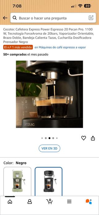 Cafetera Cecotec Express Power Espresso 20