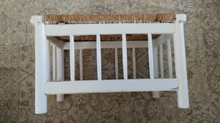 Banco Asiento Tejido con Enea, con tapa almacenaje