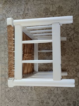 Banco Asiento Tejido con Enea, con tapa almacenaje