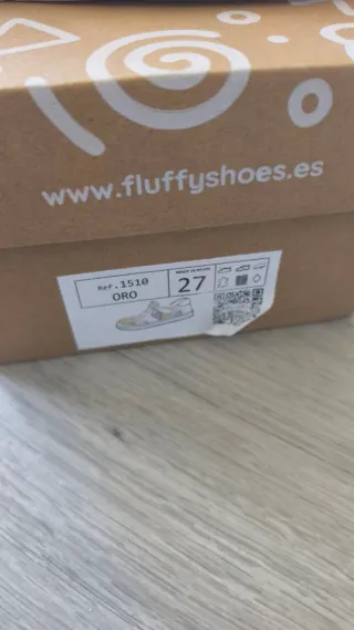 Sandalias niña doradas talla 27