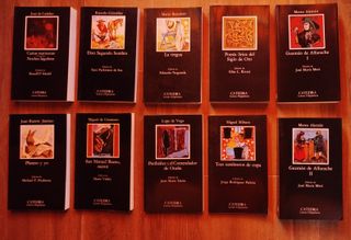 5€ x libro. Cátedra. Letras Hispánicas