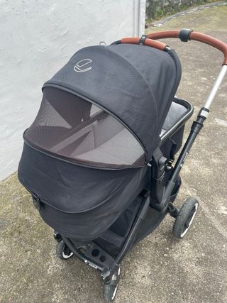 Silla de paseo Janè Crosslight color Cold Black