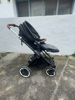 Silla de paseo Janè Crosslight color Cold Black