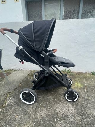 Silla de paseo Janè Crosslight color Cold Black