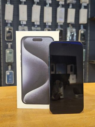 IPHONE 15 PRO 128GB NEGRO 100% BATERIA - 0 ciclos