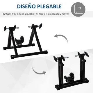 Rodillo Entrenamiento Bicicleta Plegable