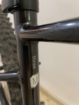 Bicicleta Cannondale trail three Negra Como nueva