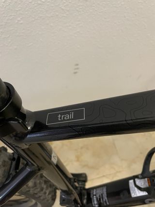 Bicicleta Cannondale trail three Negra Como nueva