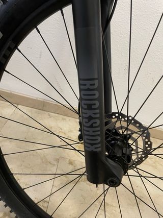 Bicicleta Cannondale trail three Negra Como nueva