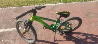 Bicicleta Monty KX5 16 Verde/Amarillo