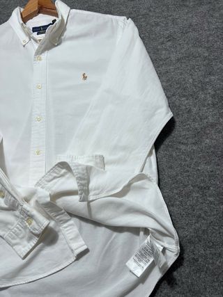 Camisa Polo Ralph Lauren Blanca