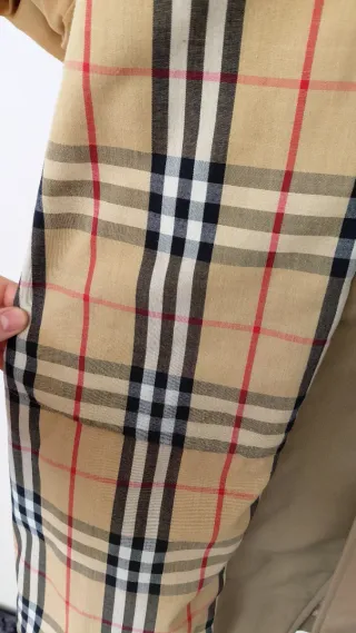 Gabardina Burberrys Vintage Beige