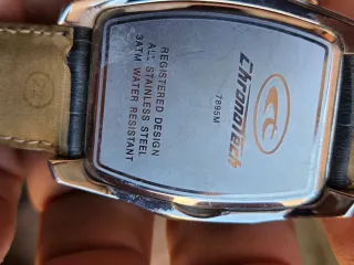 Orologio Cronotech Uomo Blu e Argento