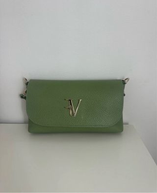 Bolso Piel Verde Roberto Verino