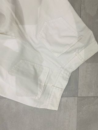 Pantalón Carolina Herrera blanco pata ancha