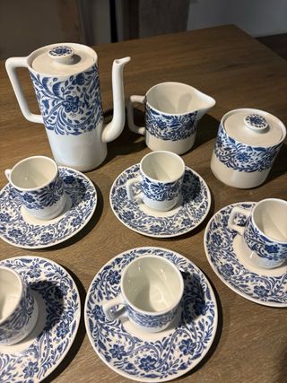 Juego de café Bidasoa