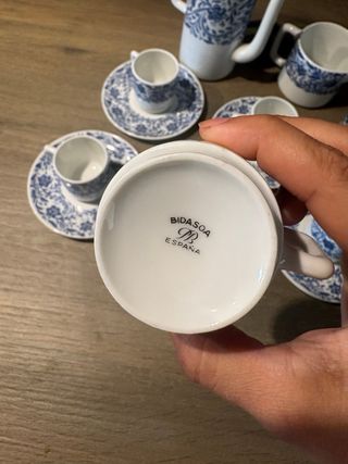 Juego de café Bidasoa