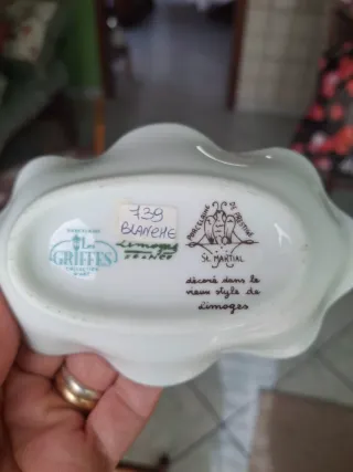 Tris Limoges Decorati Rosa