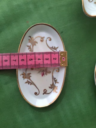 Tris Limoges Decorati Rosa
