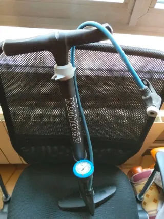Inflador Bicicleta Decathlon con Manómetro