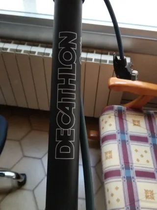Inflador Bicicleta Decathlon con Manómetro
