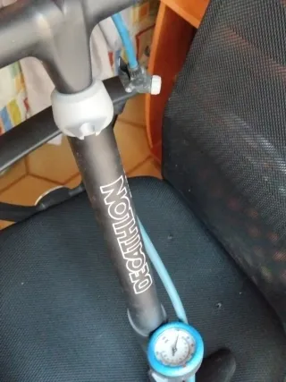 Inflador Bicicleta Decathlon con Manómetro