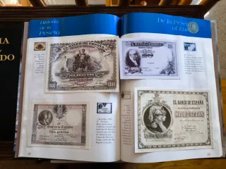 Libro Historia de la Peseta al Euro