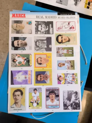 Lámina Real Madrid Museo Blanco