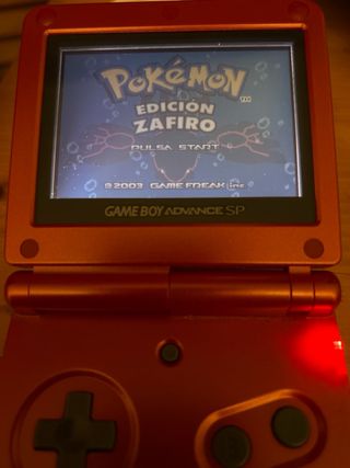 Juego GBA Pokémon Zafiro Edición Española