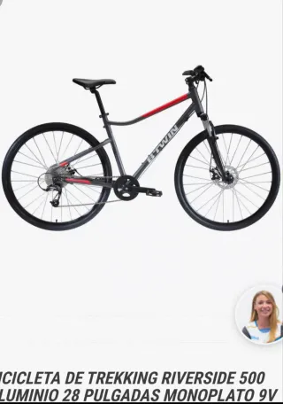 Bicicleta B'twin Trekking Riverside Gravel