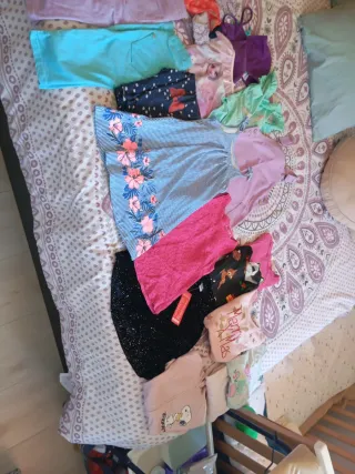 Lote Ropa Niña Verano y Otoño 7-8 Años