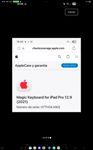 Teclado Mágico Apple iPad 12.9
