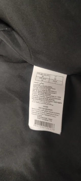 Abrigo Pimkie negro de Mujer