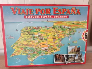 Juego Mesa Viaje por España Vintage Educa 80s