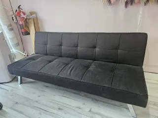 Sofá Cama Negro Tela negociable