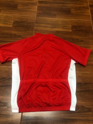Maillot Ciclismo BPRO Talla 12 Rojo/Blanco