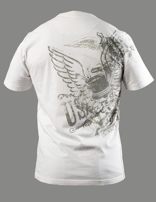 Camiseta Vintage Blanco CHEVIGNON Talla S