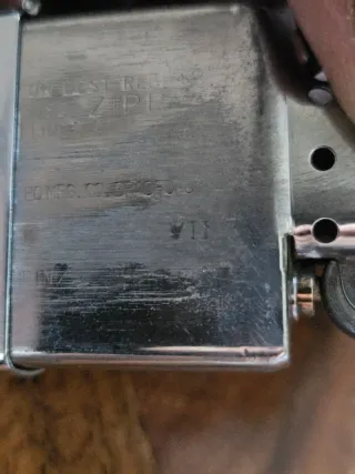Zippo Poseidone Originale 2001 Inciso