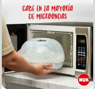 Sterilizzatore per biberon NUK rapido ed efficace