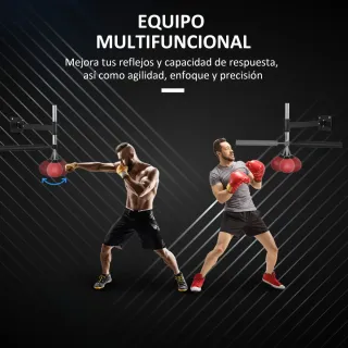 Saco de boxeo de pared ajustable