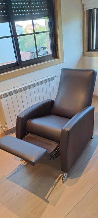 Butaca reclinable piel Divatto