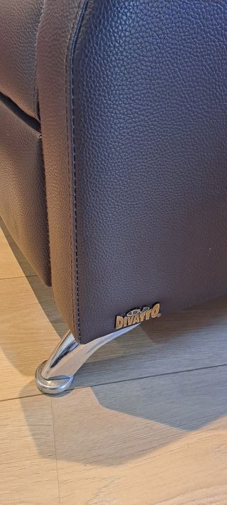 Butaca reclinable piel Divatto