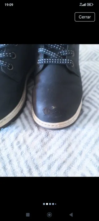 Botines azul marino número 26