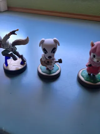 Amiibo animal crossing y super smash bros.