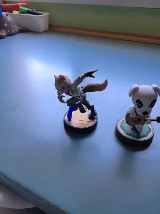 Amiibo animal crossing y super smash bros.